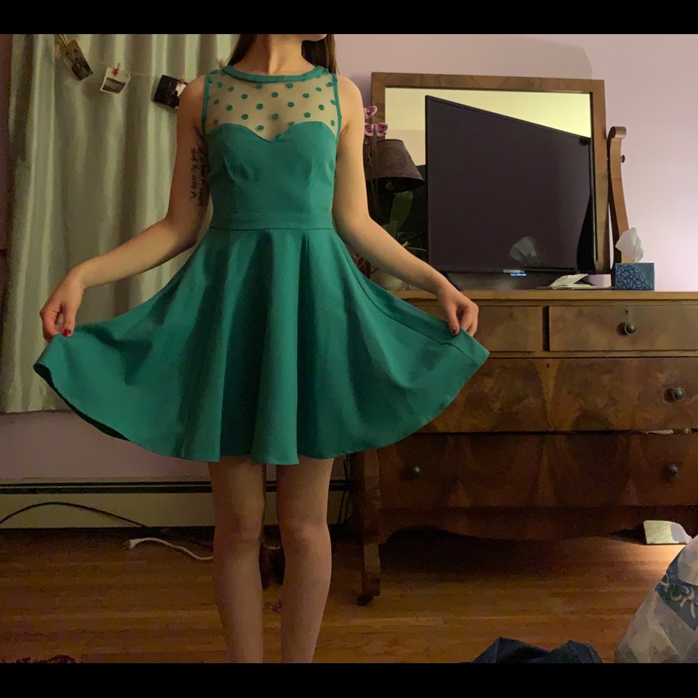 Urban Outfitters 1950s themed mini dress